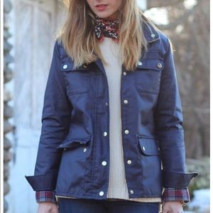J CREW Boyfriend Field Jacket | Rain Jacket